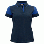 PRINTER PRIME PRIME POLO FEMMES MARINE/COBALT - TAILLE XL