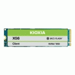 TOSHIBA XG6 SERIES KXG60ZNV1T02 - DISQUE SSD - 1024 GO - PCI EXPRESS 3.1A X4 (NVME)