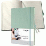 CARNET DE NOTES CONCEPTUM, A4, QUADRILLÉ, GRIS