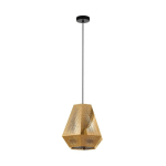 EGLO SUSPENSION CHIAVICA, LAITON, 1 LAMPE, Ø36CM