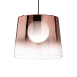 IDEALLUX IDEAL LUX FADE SUSPENSION LED CUIVRE-TRANSPARENT