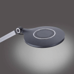 JUST LIGHT. LAMPE DE BUREAU LED NIKLAS NOIRE 103 CM