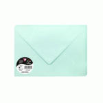 LOT DE 2 - PAQUET DE 20 ENVELOPPES POLLEN 162X229MM 120G/M² - VERT JADE