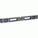 NIVEAU À BULLE MAGNÉTIQUE TROIS FIOLES ET POIGNÉES