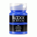 PEINTURE ACRYLIQUE FINE POT 500ML - BLEU OUTREMER
