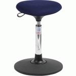 TABOURET SWAY TRIA - TISSU 3D - BAS - BLEU - GLOBAL PROFESSIONAL SEATING