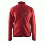 VESTE MICROPOLAIRE ROUGE TAILLE XS - BLAKLADER