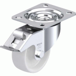 BLICKLE - ROULETTE PIVOTANTE À FREIN Ø 80MM BANDAGE POLYAMIDE PA 6.6 150KG - LE-PO 80G-FI