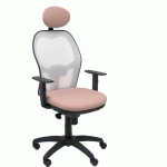 CHAISE JORQUERA AVEC APPUI-TÊTE BLANC/ROSE - PIQUERAS Y CRESPO