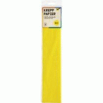 LOT DE 3 - PAPIER CRÉPON EN COUCHES, 500 MM X 2,5 M, JAUNE