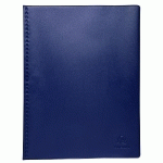 PROTÈGE-DOCUMENTS PVC - 80 VUES - VEGA OPAQUE- A4 - BLEU - LOT DE 5