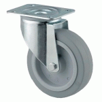 ROULETTE PIVOTANTE À ROULEMENT FORCE:250 KG H HT:155 MM - TENTE