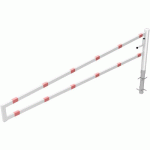 BARRIÈRE PIVOTANTE À BÉTONNER CADENAS-3500 MM- BLANC/ROUGE - SCHAKE
