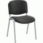 CHAISES CLUNY ACCROCHE SOUDÉE PIÈT. GRIS ALU 758 GRIS