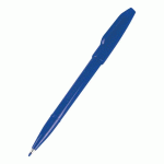 LOT DE 2 - STYLO FEUTRE PENTEL SIGN PEN À CAPUCHON POINTE 1 MM - ÉCRITURE MOYENNE BLEU