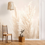 MURALE - PAMPAS GRASS IN SUN LIGHT DIMENSION HXL: 192CM X 192CM MATÉRIEL: PREMIUM