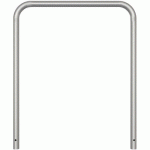 ARCEAU ACIER INOX À BÉTONNER SANS BARRE TRANSVERSALE-1000MM - SCHAKE