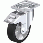 BLICKLE - ROULETTE PIVOTANTE À FREIN Ø 160MM BANDAGE CAOUTCHOUC NR 400KG - LH-ALEV 160K-FI