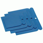 LOT DE 20 - JEU DE SPATULES JAPONAISES, PLASTIQUE, 4 PIÈCES