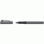 FABER-CASTELL STYLO-PLUME GRIP EDITION, F, ANTHRACITE