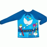 TABLIER PEINTURE MAPED ENFANT QUALITE SUP MANCHES LONGUES   SOUPLE ET IMPERMEABLE DE 4 A  8 ANS - LOT DE 2