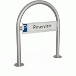 ARCEAU ROND INOXYDABLE POUR PANNEAUX DE PARKING À CHEVILLER - SCHAKE