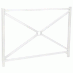 BARRIÈRE ORLÉANS 1.47 M STRUC SIMPLE CROIX - ZINC BLANC 9010 - PROCITY