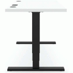 BUREAU ELEMENTS SOLID 2000 AVEC CHARGEUR QI - BLANC - ACTIFORCE