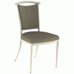 CHAISE 550 ALU ASS/DOS GINKGO TERRE - 4P BEIGE 1013 - MOBIDECOR