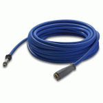 KÄRCHER - FLEXIBLE HAUTE PRESSION CONTACT ALIMENTAIRE, 20 M, DN 8, 400 BAR, 1 X M22 X 1,5 / 1 X RACCORD AVS POUR TAMBOUR ENROULEUR