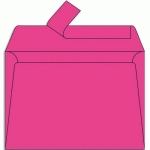 PAQUET DE 20 ENVELOPPES POLLEN 114X162MM 120G/M2 - ROSE FUCHSIA - LOT DE 4