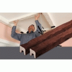 POUTRE 12X12CM FONCÉ, 2M