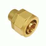 RACCORD GAZ CUIVRE 22 POUR PE 32 - BANIDES - 2622220