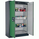 ARMOIRE SÉCURITÉ Q-PEGASUS-90 Q90.195.120.WDAC GRIS/VERT - ASECOS