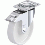 BLICKLE - ROULETTE PIVOTANTE À FREIN Ø 200MM BANDAGE POLYAMIDE PA 6.6 400KG - L-PO 200K-FI