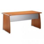 GAUTIER BUREAU DROIT PIED PANNEAU TWIN  DIMENSIONS L120 X H74 X P80 CM