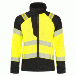 PORTWEST FR718 SOFTSHELL MULTIRISQUES HV PW3 JAUNE/NOIR - TAILLE M