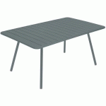 TABLE 165X100 LUXEMBOURG GRIS ORAGE