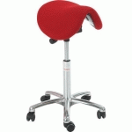 SIÈGE DALTON EASY SEAT - TISSU 3D - BAS - ROUGE - GLOBAL PROFESSIONAL SEATING