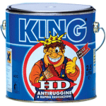 KING - ANTIROUILLE SA CHAGE RAPIDE ROUGE LT 2,5 PROTECTION DE SURFACE EN FER