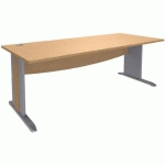 BUREAU CLASSIQUE PIEDS LARGEUR 160 X 80 CM T.1316 - MANUTAN EXPERT