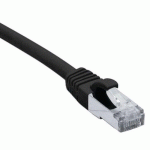 CORDON RJ45 CATÉGORIE 6 F/UTP LSOH SNAGLESS NOIR - 15 M