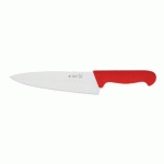 COUTEAU DE CUISINE MANCHE ROUGE LONGUEUR 260MM_182 413 - MATFER