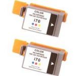 LOT DE 2 CARTOUCHE COMPATIBLE CANON BCI 15 C COULEUR