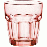 LOT DE 6 - ROCK BAR GOBELET TREMPÉ LOUNGE ROSE 27 CL