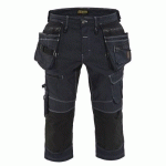 PANTACOURT X1900 ARTISAN STRETCH 2D MARINE/NOIR TAILLE 54 - BLAKLADER