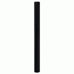 POTELET PROVINCE Ø 76 MM INOX BROSSÉ - ZINC NOIR 9005 - PROCITY