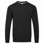 PORTWEST EC300 SWEAT EN COTON BIO RECYCLABLE NOIR - TAILLE XL