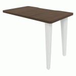 RETOUR EVIDENCE 100 X 60 CM NOYER PIED BLANC - VINCO