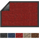 KARAT - TAPIS DE PORTE PAILLASSON D'ENTRÉE SKY PERFORMA ROUGE 135 X 200 CM - ROUGE